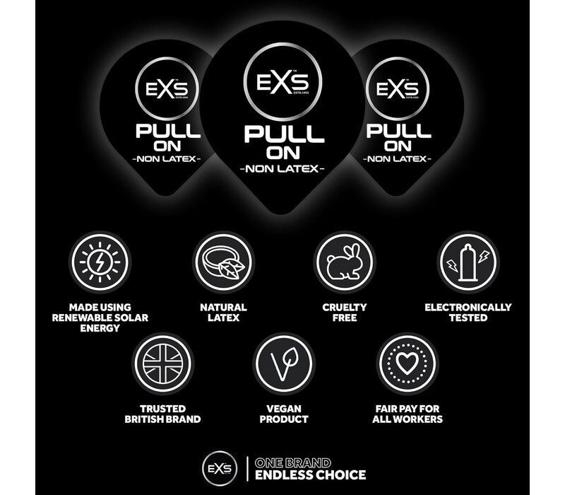 Pull latexvrije condooms met strip