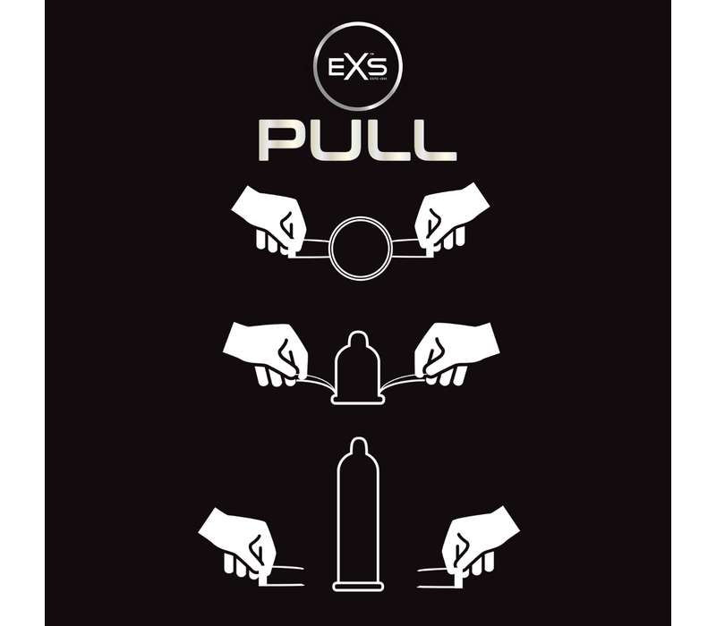 Pull latexvrije condooms met strip