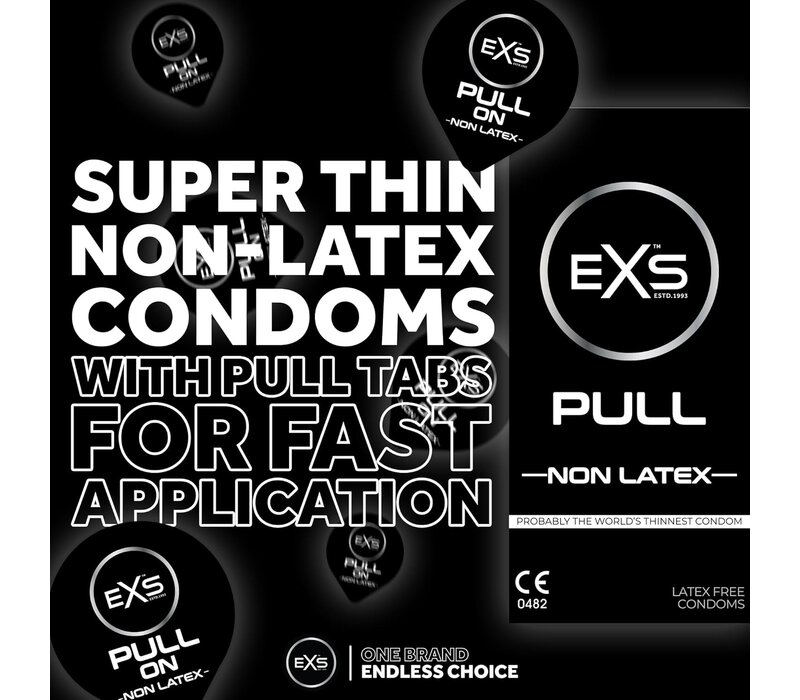 Pull latexvrije condooms met strip