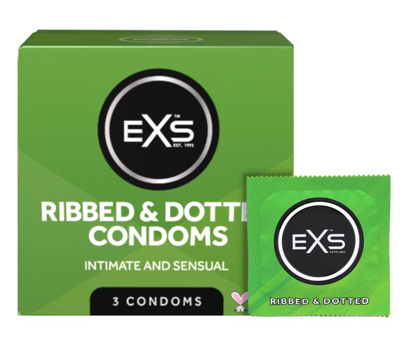 Ribbed & Dotted condooms
