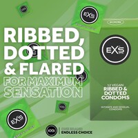 Ribbed & Dotted condooms