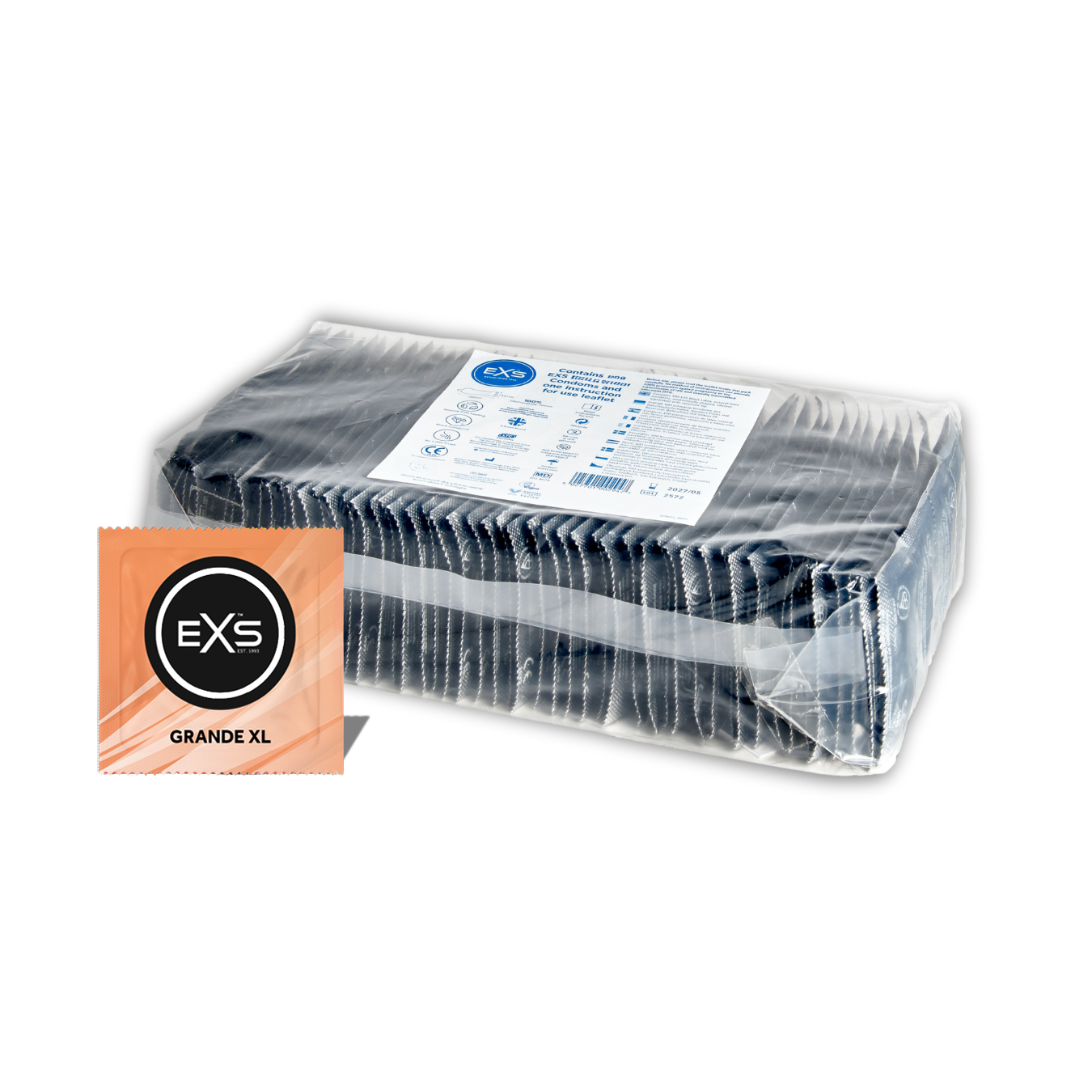 EXS Grande XL 64mm Condooms 100 stuks