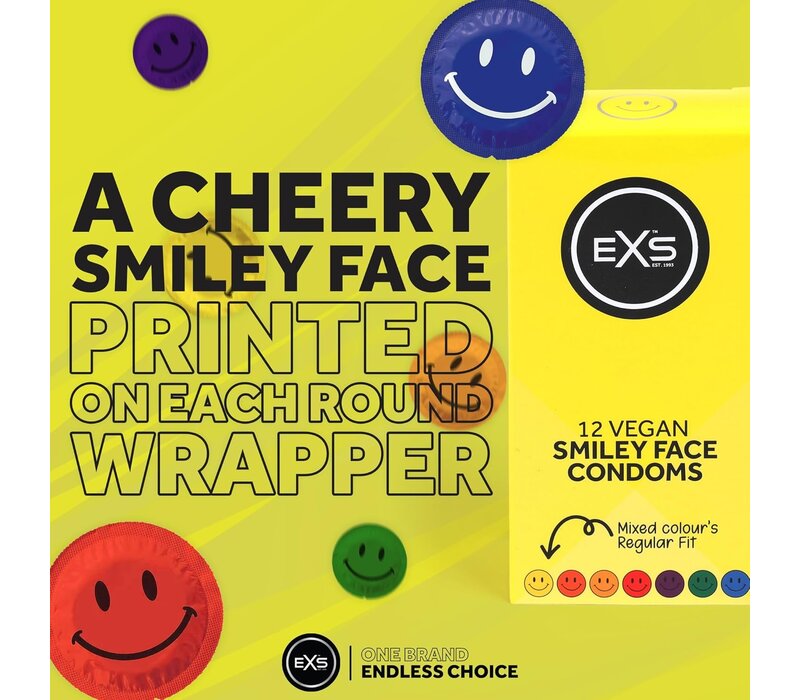 Smiley Face 100 condooms