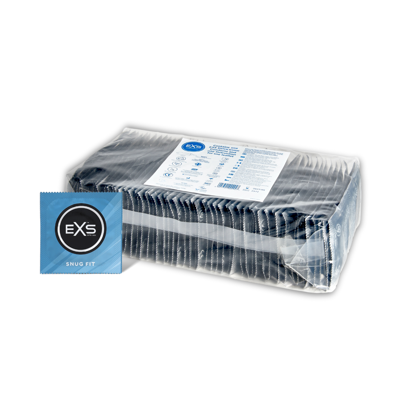 EXS Snug Fit - Smallere Condooms grootverpakking (100 stuks) afbeelding 1