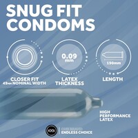 Snug Fit - smallere condooms