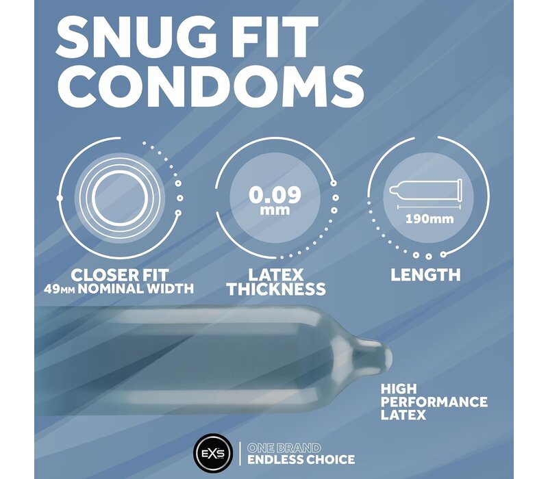 Snug Fit - smallere condooms