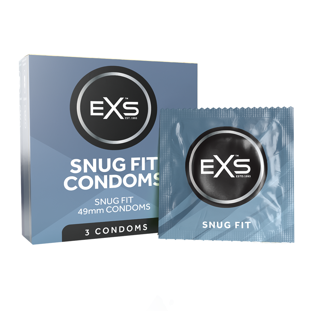 EXS Snug Fit - Smallere Condooms 3 stuks afbeelding 1