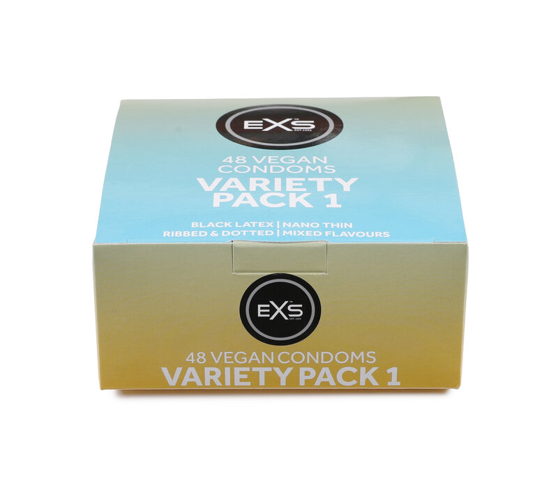Variety Pack 1 - assortiment 48 condooms
