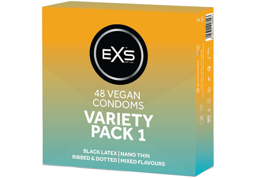 EXS Variety Pack 1 - assortiment 48 condooms
