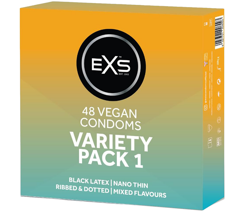 Variety Pack 1 - assortiment 48 condooms
