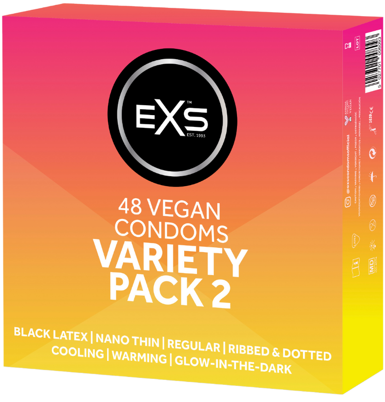 EXS Variety Pack 2 - Assortiment 48 Condooms afbeelding