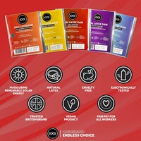 Beflapjes - liklapjes met verschillende aroma's