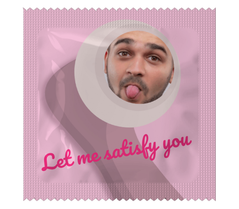 Foto condoom - Let me satisfy you