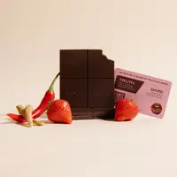 Chocolade - Strawberry Popping