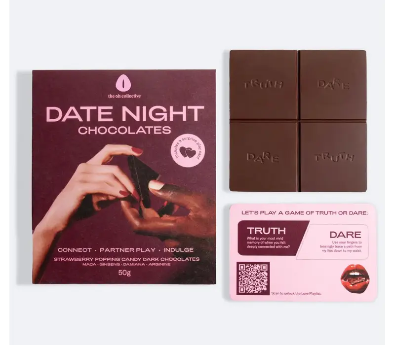 Chocolade - Strawberry Popping