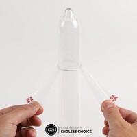 Pull Large XL (60mm) latexvrije condooms met strip