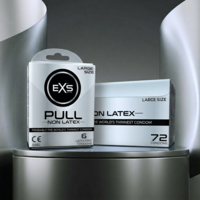 Pull Large XL (60mm) latexvrije condooms met strip