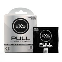 Pull Large XL (60mm) latexvrije condooms met strip