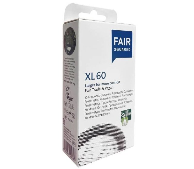XL 60mm eco fair trade condooms