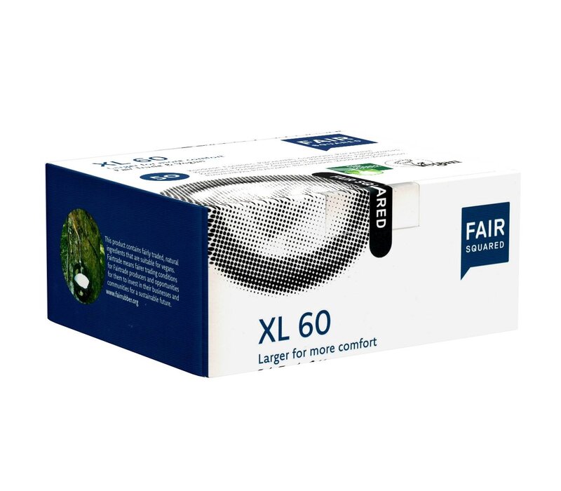 XL 60mm eco fair trade condooms