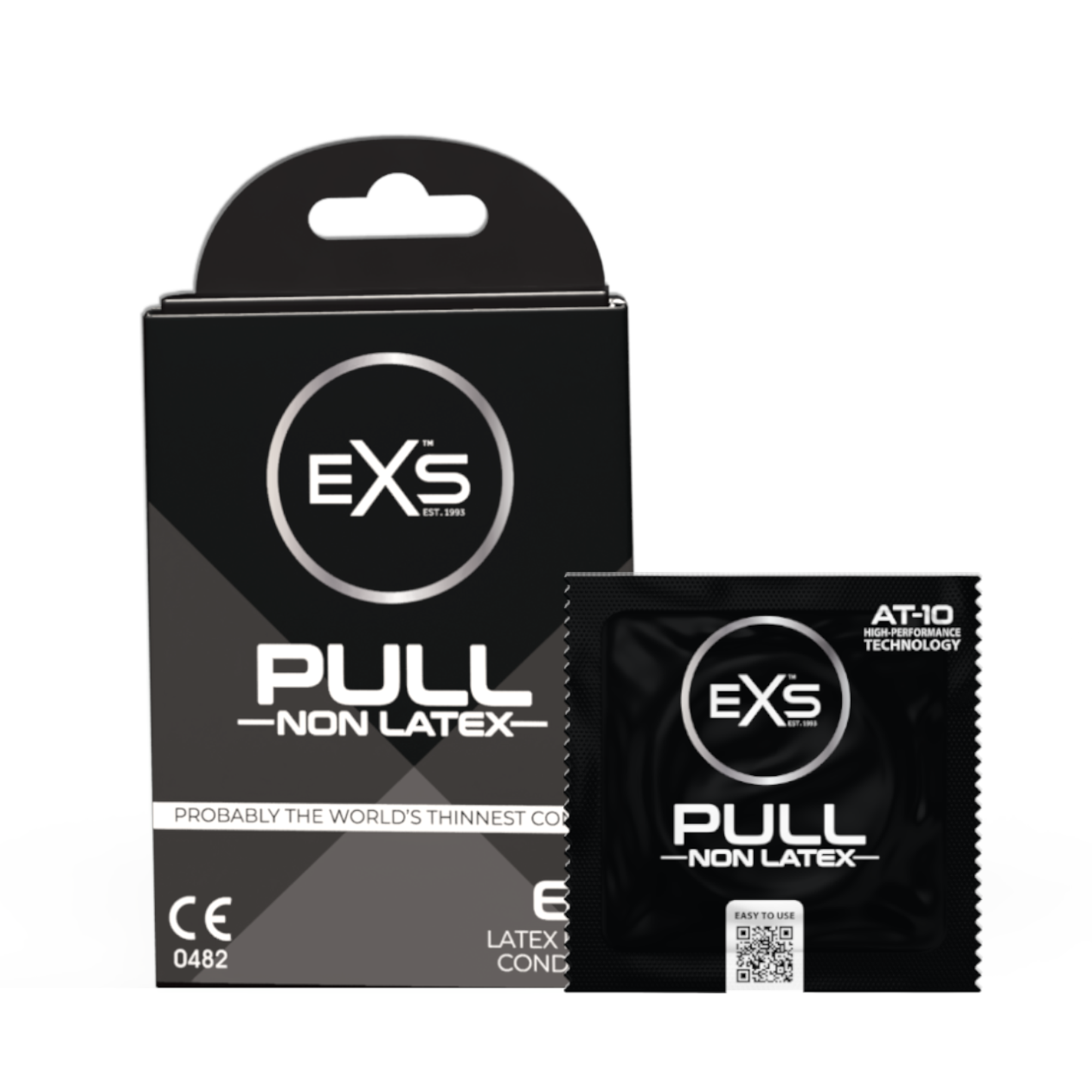 EXS Pull Latexvrije Condooms Met Strip 6 stuks afbeelding 1