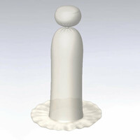 EVA Condom  met beenbandjes en AIRbubble