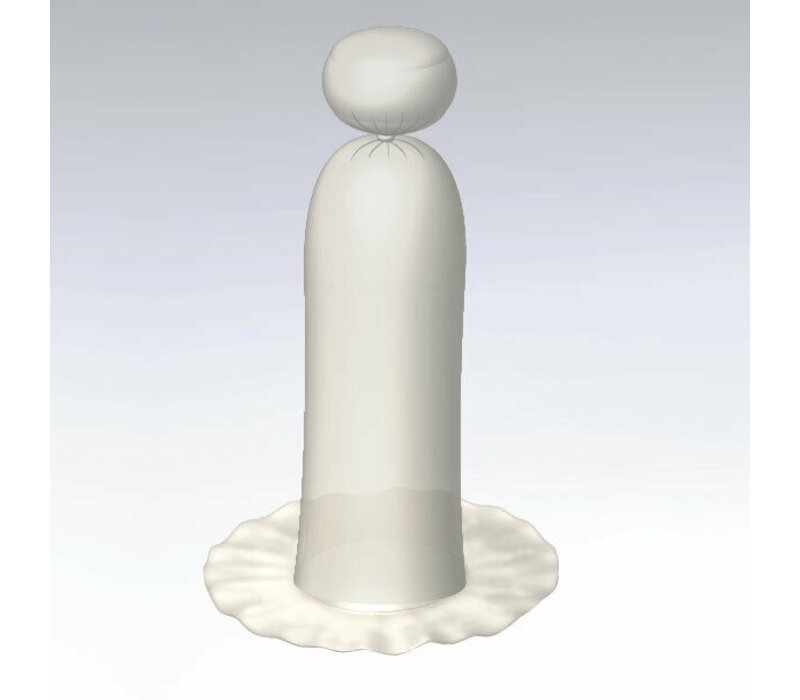 EVA Condom  met beenbandjes en AIRbubble