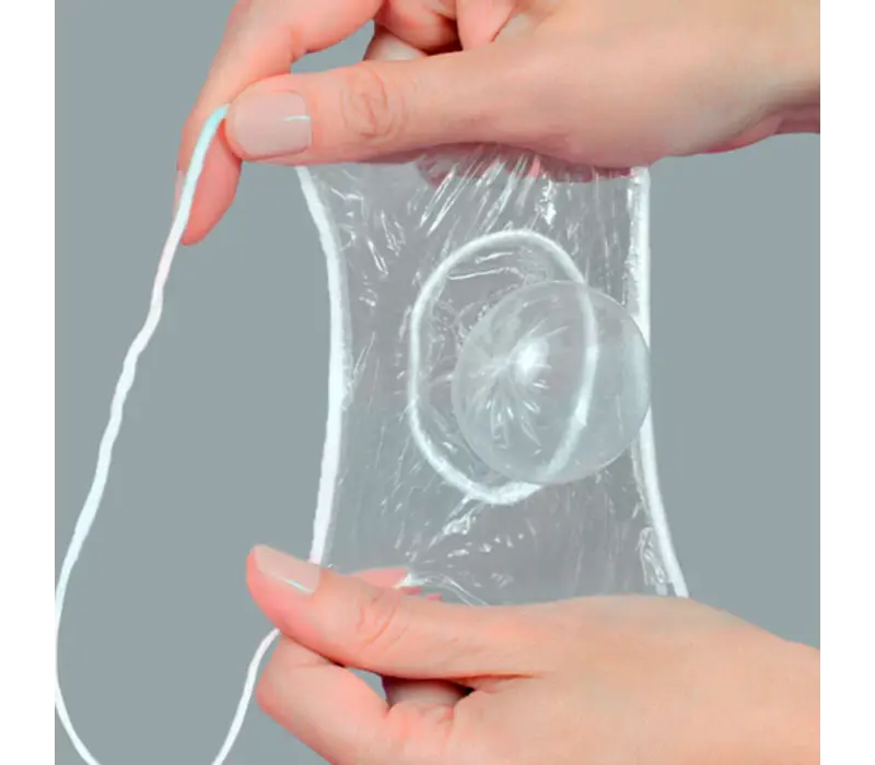 EVA Condom  met beenbandjes en AIRbubble