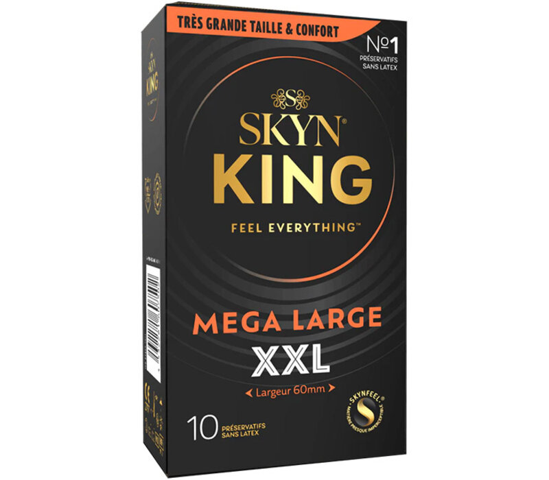 Mega Large XXL condooms (60mm) 10 condooms
