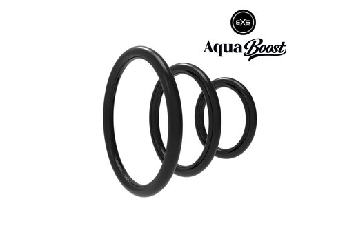 EXS AquaBoost Cockring Set (3-delig)