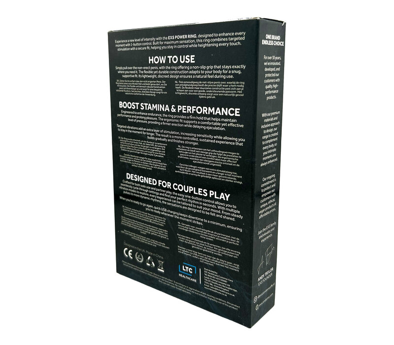 AquaPulse Poseidon Vibrerende ring