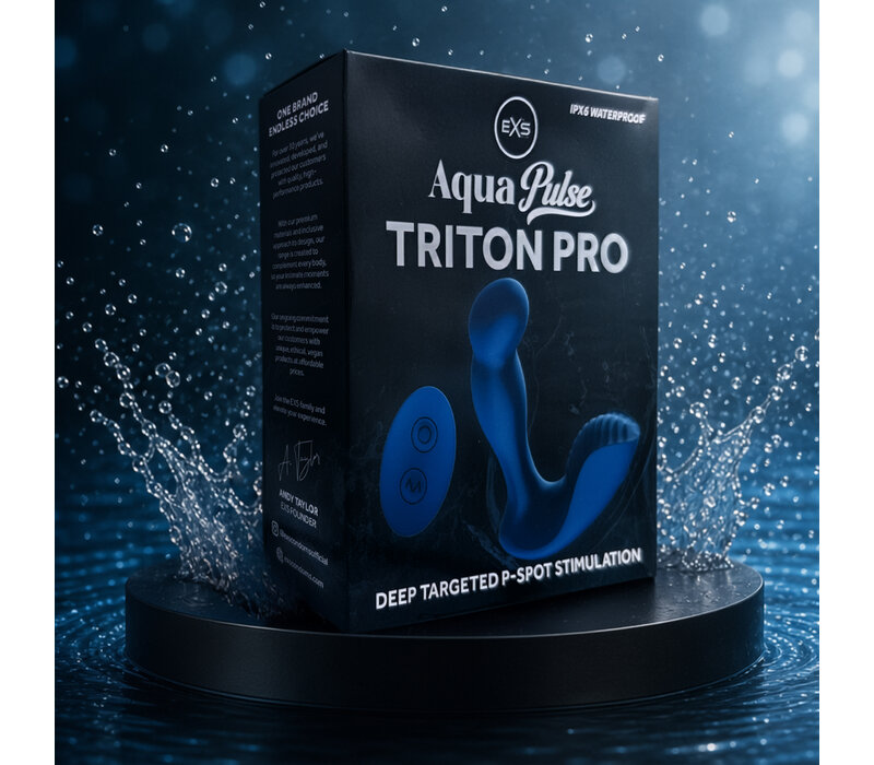 AquaPulse Triton Prostaatvibrator met afstandsbediening