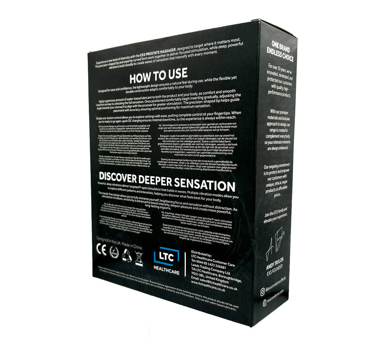 AquaPulse Triton Prostaatvibrator met afstandsbediening