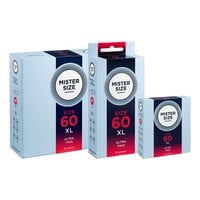 60 - ruimere XL condooms ultradun