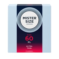 MISTER SIZE 64mm - ruimere XXL condooms ultradun