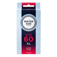 60 - ruimere XL condooms ultradun