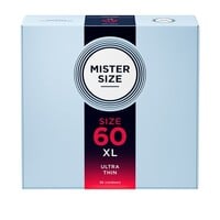 60 - ruimere XL condooms ultradun