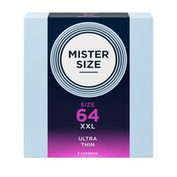 64mm - ruimere XXL condooms ultradun