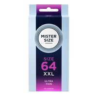 64mm - ruimere XXL condooms ultradun
