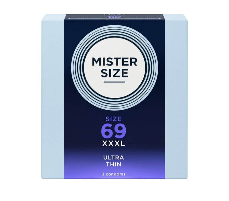 69mm - ruimere XXXL condooms ultradun