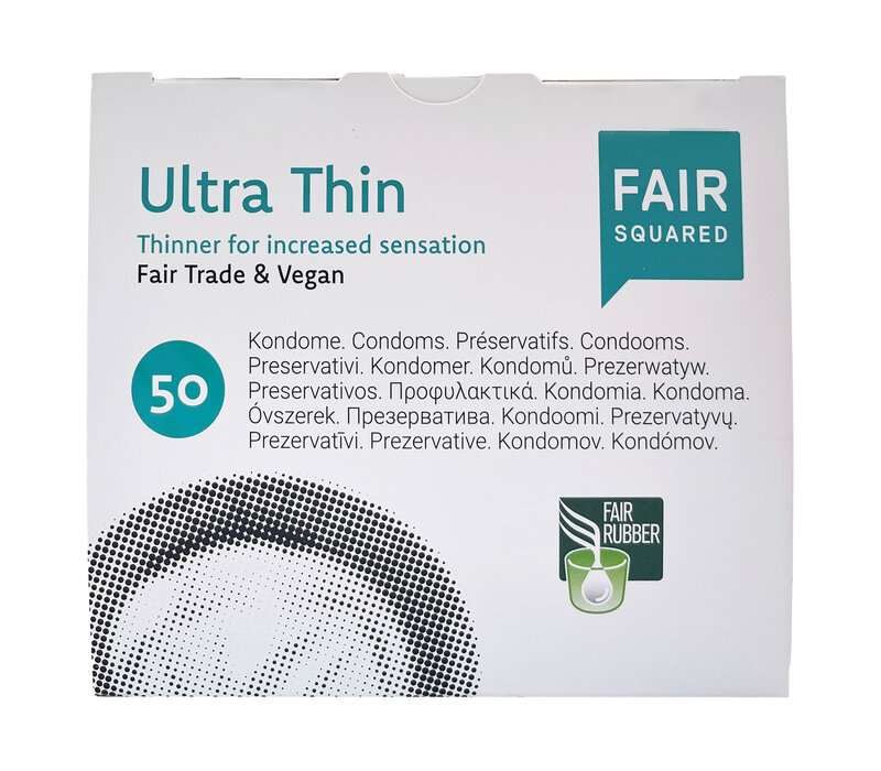 Ultrathin eco fair trade condooms