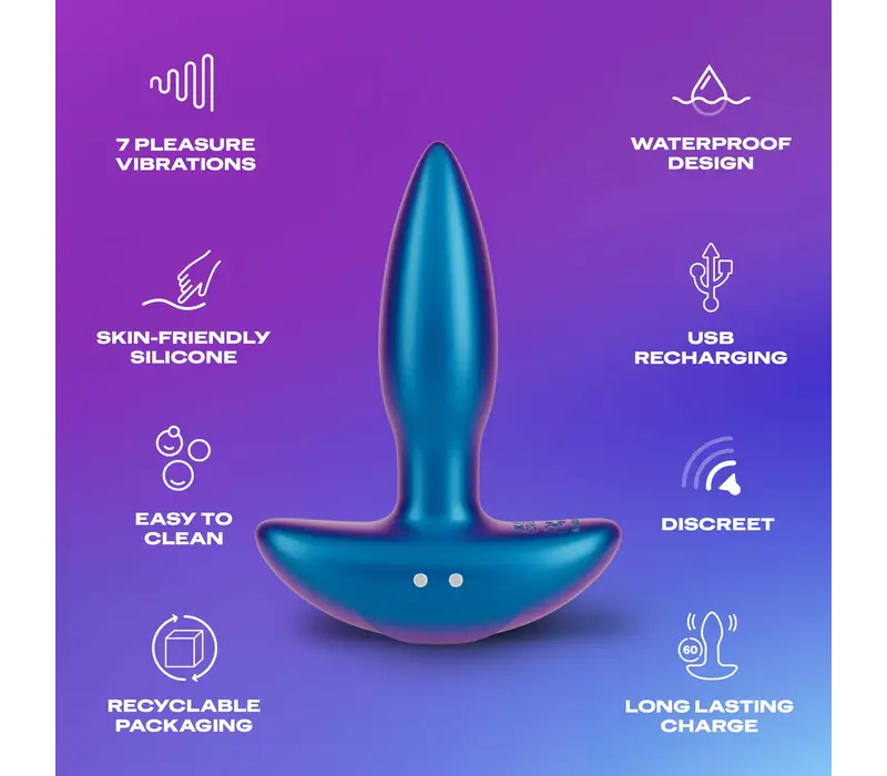 Pop & Buzz vibrerende Butt Plug
