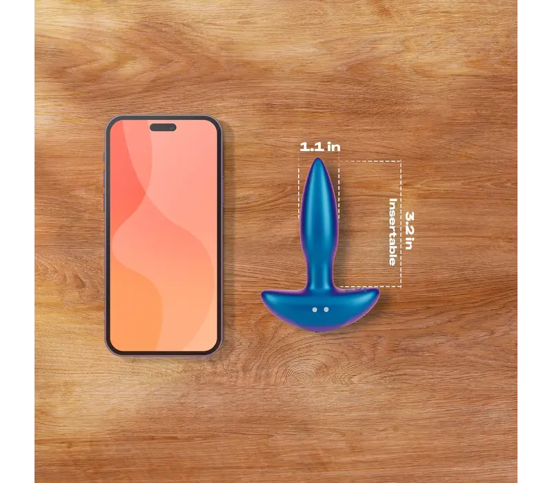 Pop & Buzz vibrerende Butt Plug