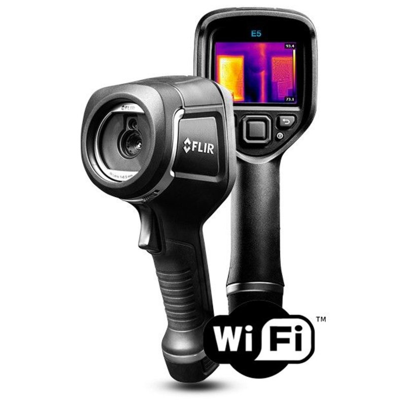 FLIR E5 WiFi infrared camera 120 x 90 pixels & MSX® - Copy