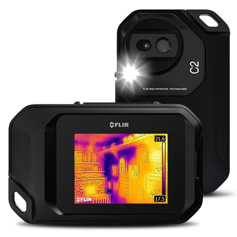 FLIR C2 pocketsize thermal camera Warmtebeeldcamera.nl