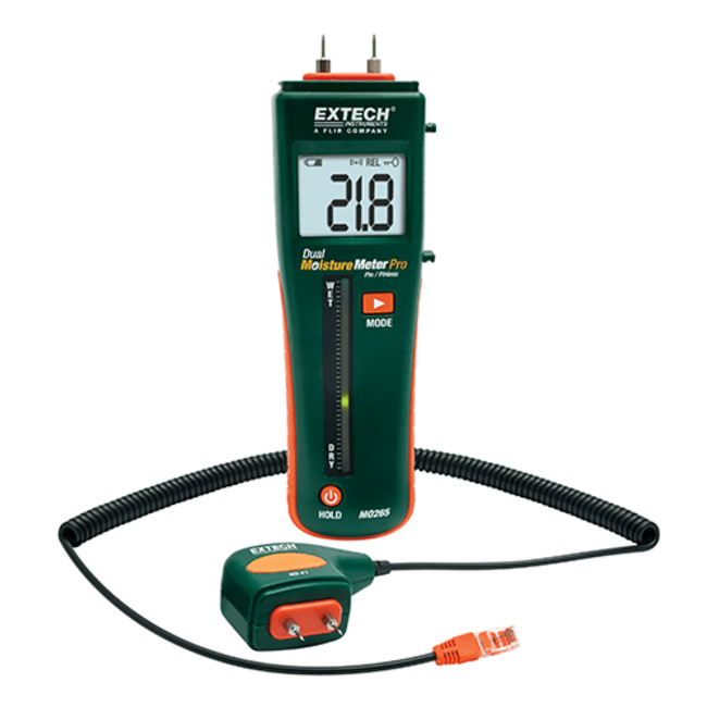 EXTECH EXTECH MO265 Combinatie pin/pinloze vochtmeter