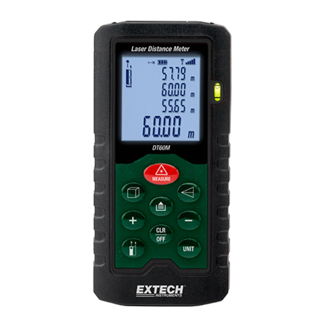 EXTECH DT60M: LASER AFSTANDSMETER
