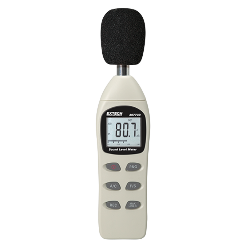 EXTECH 407730: Digital Sound Level Meter