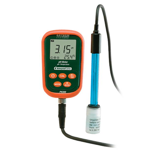 EXTECH PH300: Wasserdichtes pH / mV / Temperatur-Kit