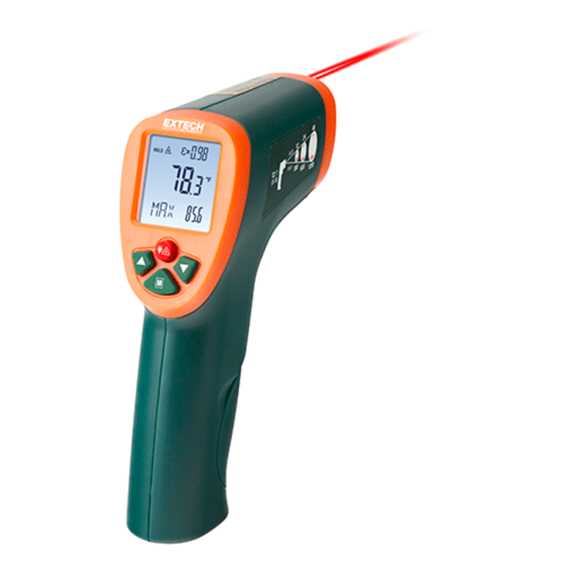 EXTECH IR270: Thermomètre IR avec alarme couleur